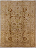 Chobi Peshawar Hand-Knotted Wool Rug - 10' 4" X 13' 9" - Golden Nile