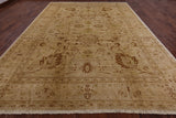 Chobi Peshawar Hand-Knotted Wool Rug - 10' 4" X 13' 9" - Golden Nile