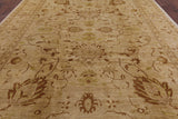 Chobi Peshawar Hand-Knotted Wool Rug - 10' 4" X 13' 9" - Golden Nile