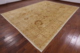 Chobi Peshawar Hand-Knotted Wool Rug - 10' 4" X 13' 9" - Golden Nile