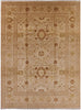 Peshawar Hand Knotted Wool Rug - 9' 1" X 12' 0" - Golden Nile
