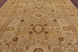 Peshawar Hand Knotted Wool Rug - 9' 1" X 12' 0" - Golden Nile