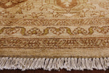 Peshawar Hand Knotted Wool Rug - 9' 1" X 12' 0" - Golden Nile