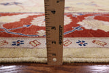 Signed Peshawar Handmade Wool Area Rug - 9' 2" X 11' 10" - Golden Nile