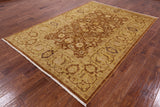 Signed Fine Serapi Rug - 6' 3" X 8' 10" - Golden Nile