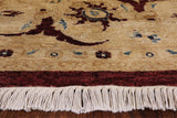 Peshawar Handmade Wool Area Rug - 6' 2" X 8' 2" - Golden Nile