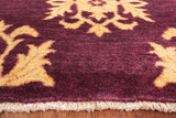 Peshawar Handmade Wool Area Rug - 6' 1" X 9' 1" - Golden Nile