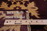 Peshawar Handmade Wool Area Rug - 6' 1" X 9' 1" - Golden Nile