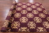 Peshawar Handmade Wool Area Rug - 6' 1" X 9' 1" - Golden Nile