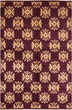 Peshawar Handmade Wool Area Rug - 6' 1" X 9' 1" - Golden Nile