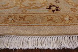 Peshawar Handmade Wool Area Rug - 6' 1" X 9' 0" - Golden Nile