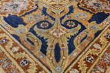 Peshawar Hand Knotted Wool Rug - 6' 0" X 9' 1" - Golden Nile