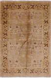 Peshawar Hand Knotted Wool Rug - 6' 1" X 9' 0" - Golden Nile