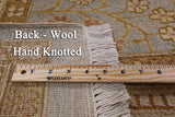 Chobi Peshawar Hand Knotted Wool Area Rug - 8' 10" X 12' 4" - Golden Nile