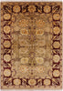 Peshawar Hand Knotted Wool Rug - 6' 2" X 8' 8" - Golden Nile