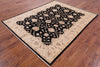 Peshawar Hand Knotted Wool Rug - 5' 9" X 7' 2" - Golden Nile