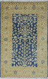 Tree Design Peshawar 3 X 5 Rug - Golden Nile