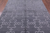 Moroccan Flat Weave Wool Rug - 6' 1" X 9' 1" - Golden Nile
