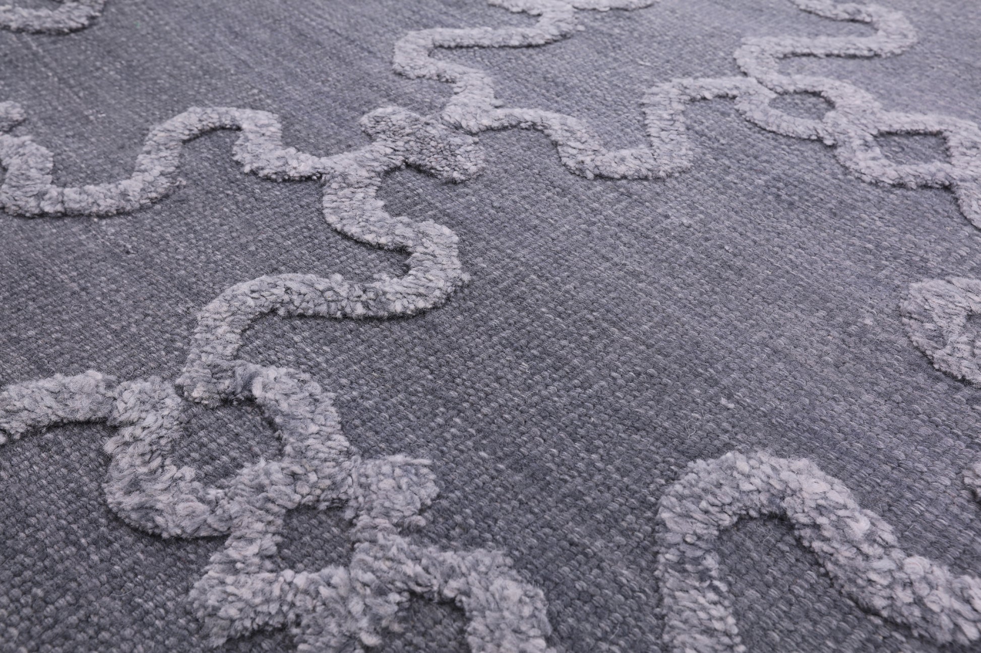 Moroccan Flat Weave Wool Rug - 6' 1" X 9' 1" - Golden Nile