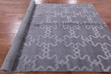 Moroccan Flat Weave Wool Rug - 6' 1" X 9' 1" - Golden Nile