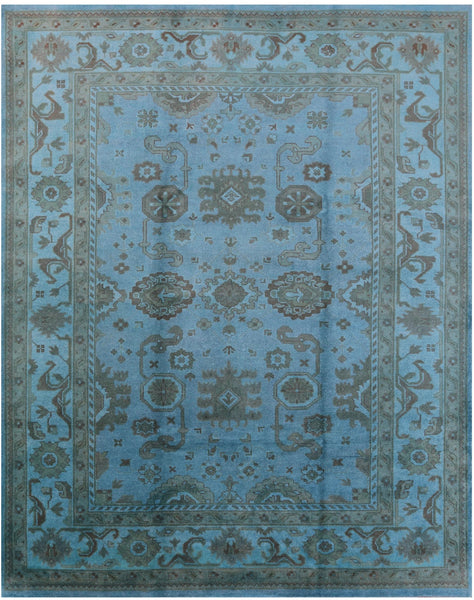 Overdyed Full Pile Area Rug - 8' 2" X 10' 2" - Golden Nile