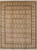 William Morris Hand Knotted Wool Rug - 8' 10" X 12' 1" - Golden Nile