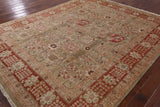 Peshawar Hand Knotted Wool Rug - 8' 1" X 10' 1" - Golden Nile