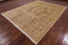 Chobi Peshawar Handmade Wool Rug - 8' 1" X 10' 4" - Golden Nile