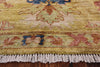 Oriental Hand Knotted Peshawar Rug - 8' 10" X 11' 6" - Golden Nile