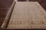 Persian Ziegler Hand Knotted Wool Rug - 9' 1" X 11' 10" - Golden Nile