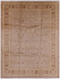 Persian Ziegler Hand Knotted Wool Rug - 9' 1" X 11' 10" - Golden Nile