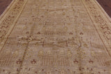Persian Ziegler Hand Knotted Wool Rug - 9' 1" X 11' 10" - Golden Nile