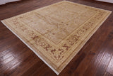 Persian Ziegler Hand Knotted Wool Rug - 9' 1" X 11' 10" - Golden Nile