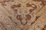 Persian Ziegler Hand Knotted Wool Rug - 9' 1" X 11' 10" - Golden Nile