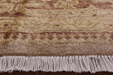 Persian Ziegler Hand Knotted Wool Rug - 9' 1" X 11' 10" - Golden Nile
