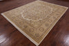 Tabriz Hand Knotted Area Rug - 7' 10" X 9' 10" - Golden Nile