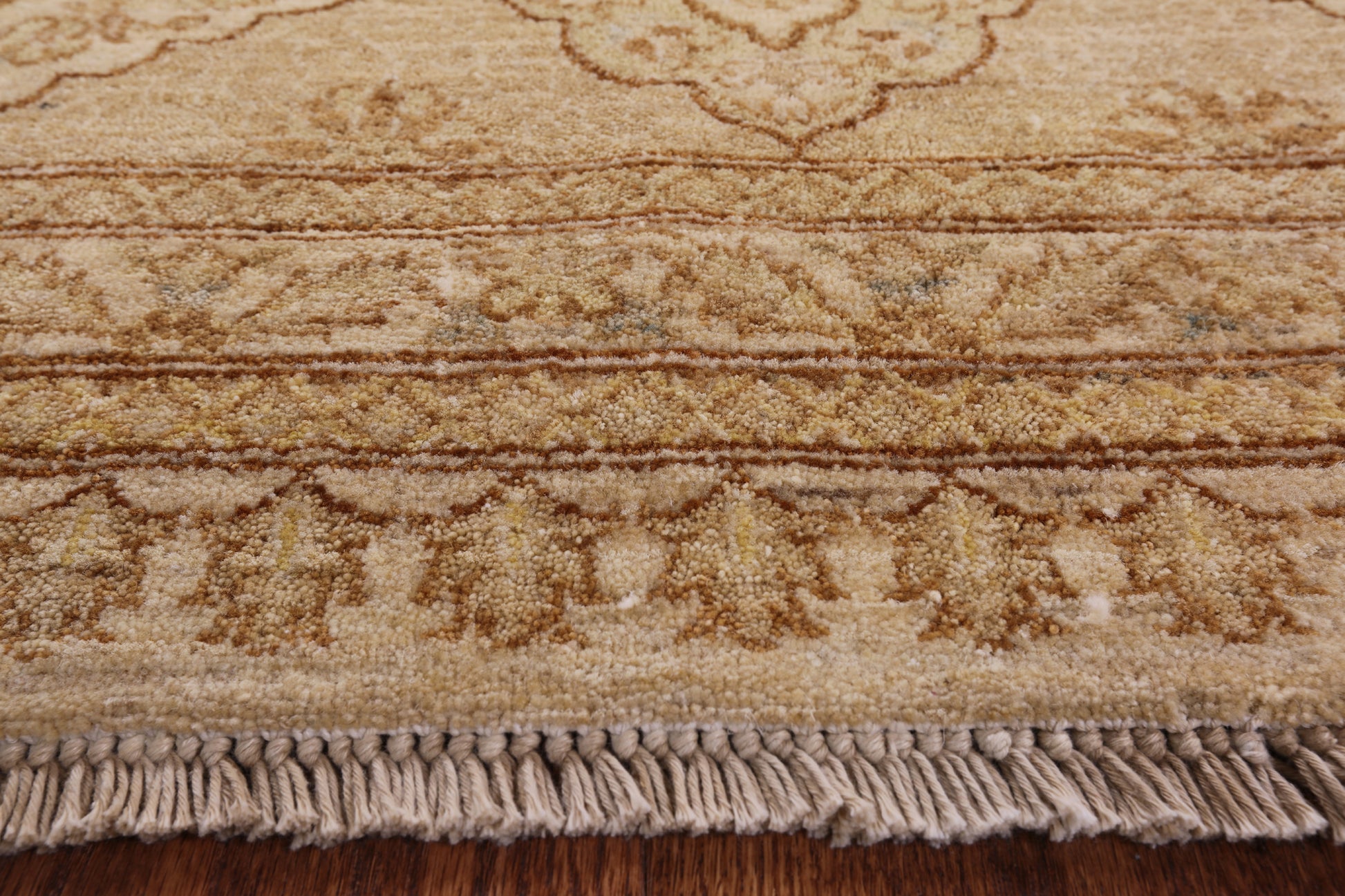 Persian Tabriz Hand Knotted Wool Rug - 8' 1" X 10' 3" - Golden Nile