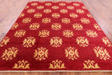 Peshawar Handmade Wool Rug - 8' 1" X 10' 3" - Golden Nile