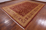 Persian Ziegler Hand-Knotted Wool Rug - 10' 4" X 14' 0" - Golden Nile