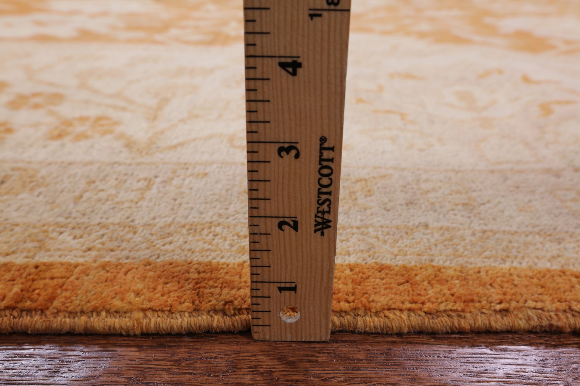 Peshawar Handmade Wool Area Rug - 9' 2" X 12' 2" - Golden Nile