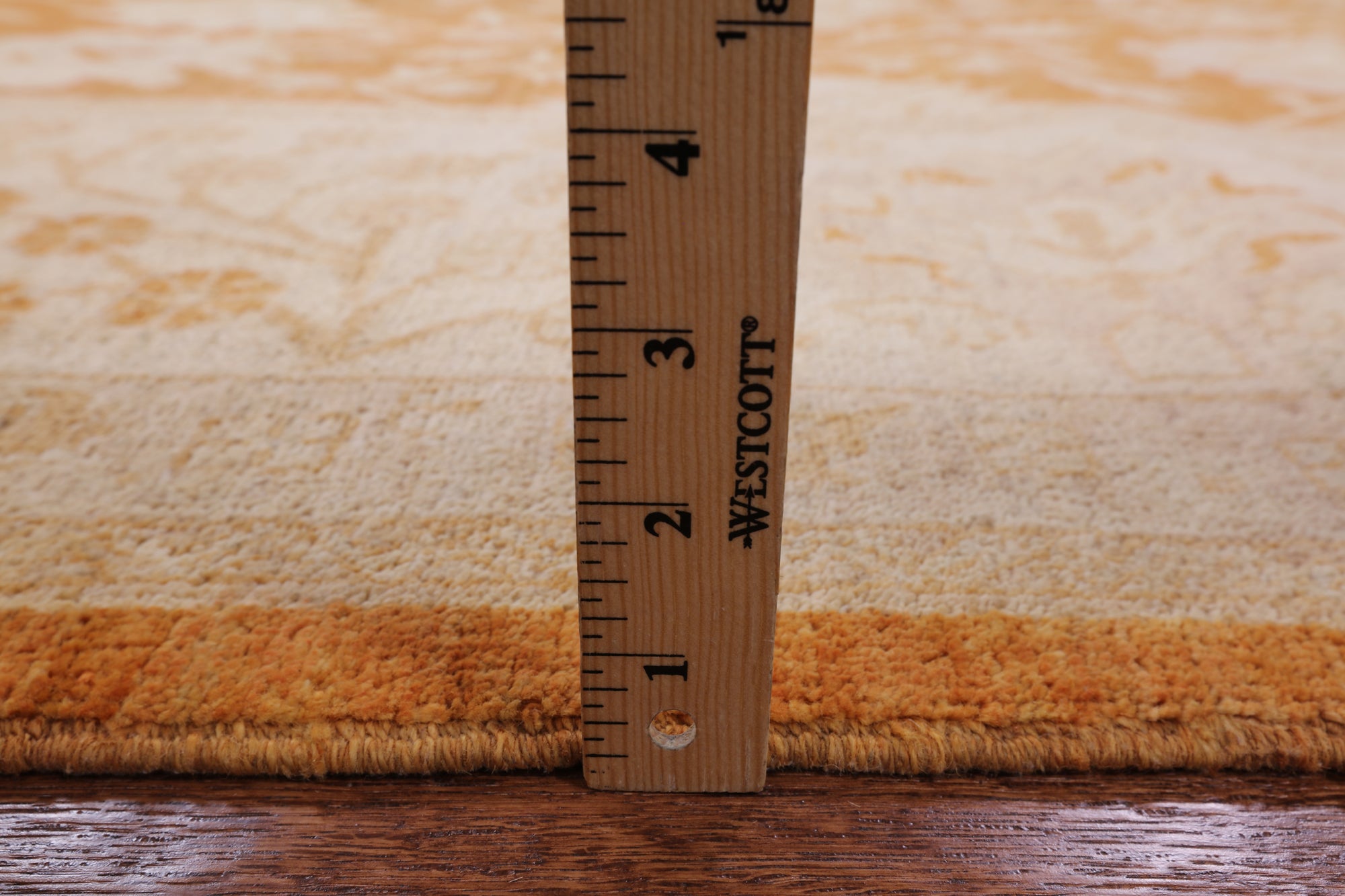 Peshawar Handmade Wool Area Rug - 9' 2" X 12' 2" - Golden Nile