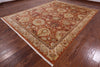 Peshawar Hand-Knotted Wool Rug - 9' 2" X 11' 9" - Golden Nile