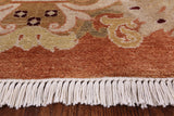Peshawar Hand-Knotted Wool Rug - 9' 2" X 11' 9" - Golden Nile