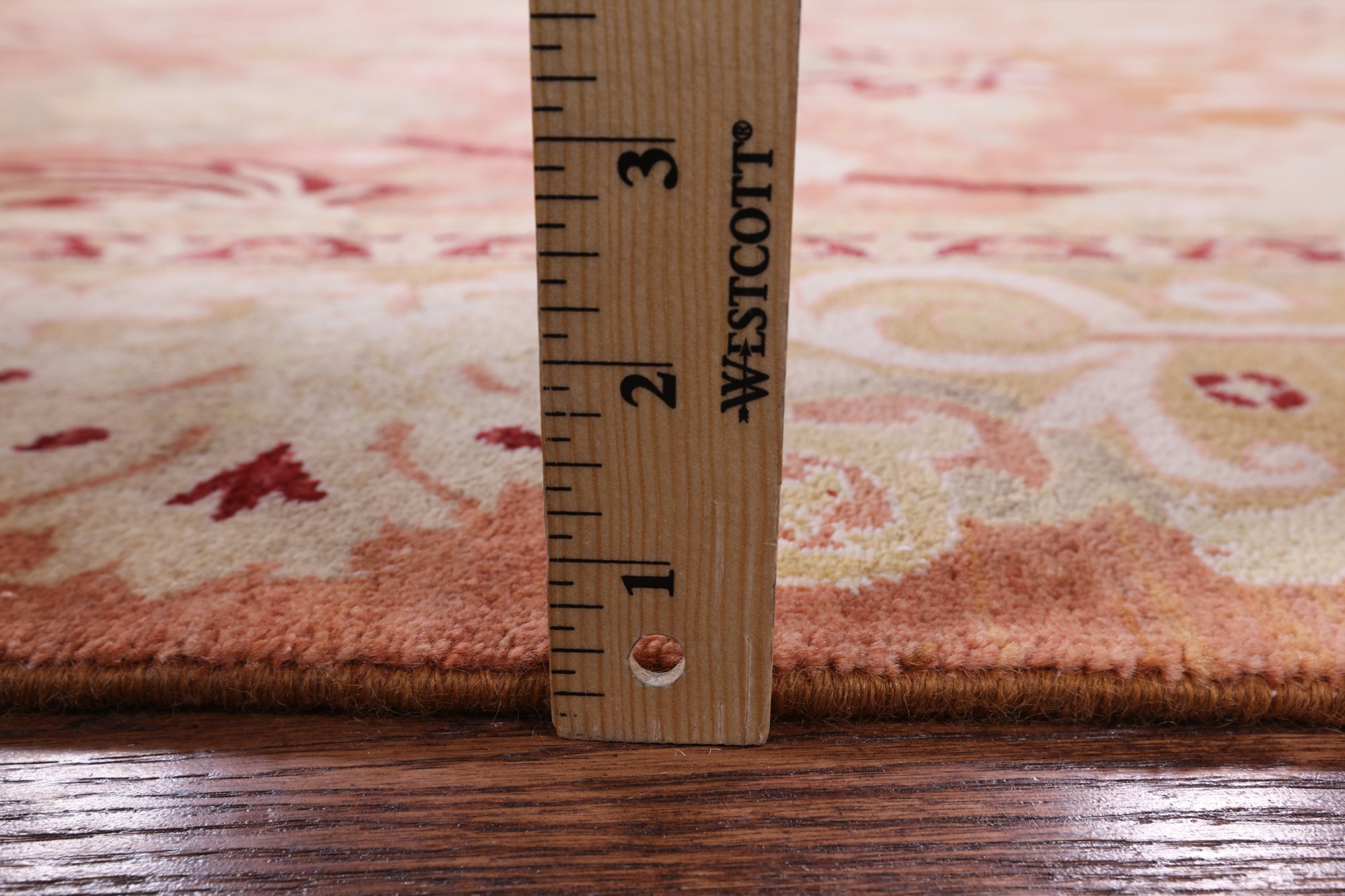 Peshawar Hand-Knotted Wool Rug - 9' 2" X 11' 9" - Golden Nile