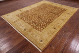 8 X 10 Signed Peshawar Tree Of Life Design Rug - Golden Nile