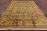 Peshawar Hand-Knotted Wool Rug - 8' 1" X 10' 4" - Golden Nile