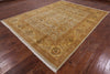 Peshawar Hand-Knotted Wool Rug - 8' 1" X 10' 4" - Golden Nile