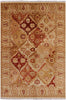 Peshawar Handmade Wool Rug - 6' 2" X 9' 0" - Golden Nile