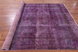 Persian Overdyed Handmade Wool Rug - 6' 8" X 9' 5" - Golden Nile