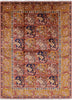 William Morris Handmade Wool Rug - 8' 1" X 10' 8" - Golden Nile